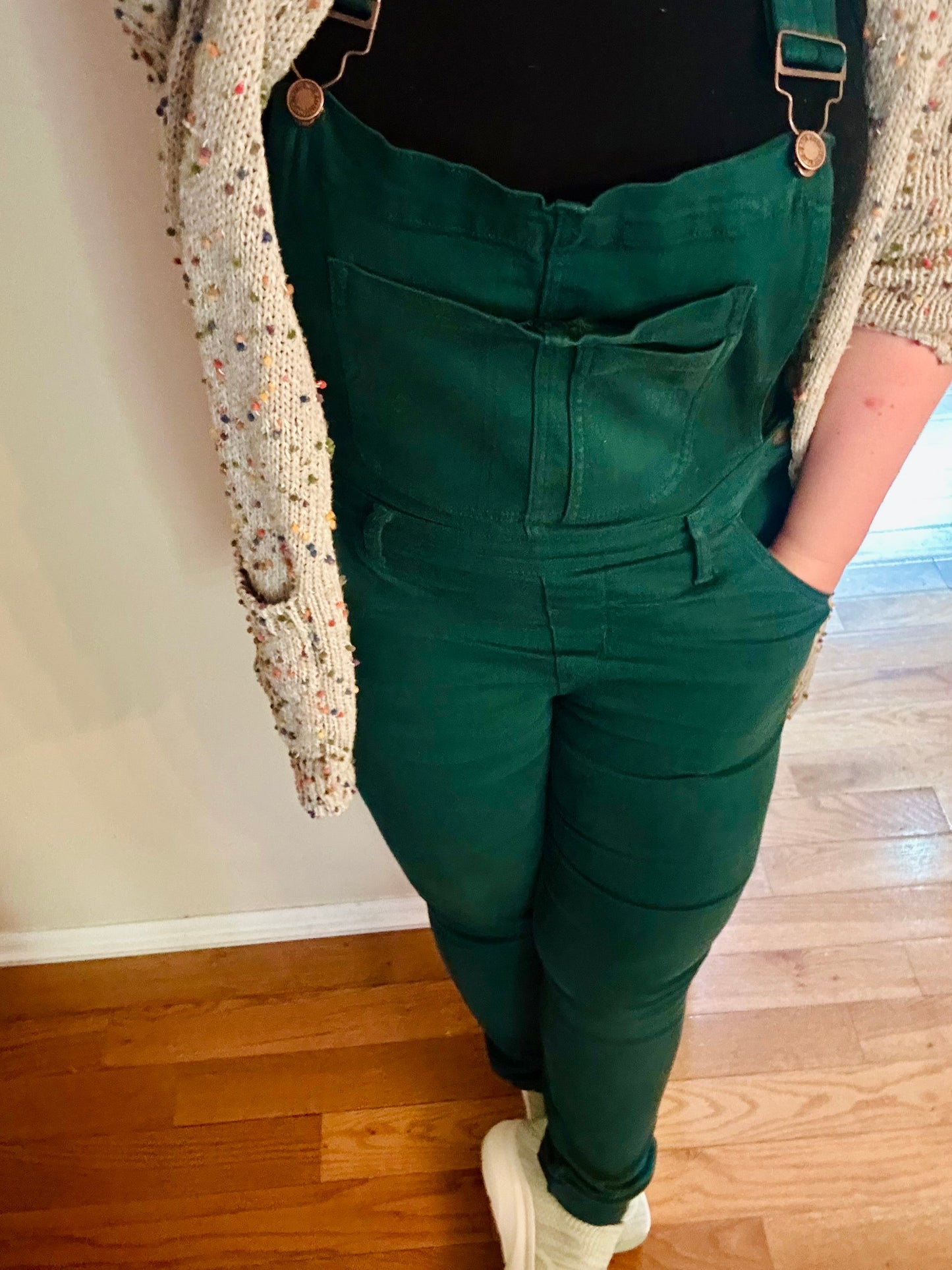 Judy Blue Teal Green Overalls